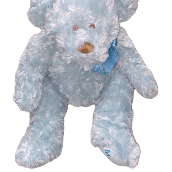 Baby Ganz my first teddy bear plush baby blue - Picture 1 of 8